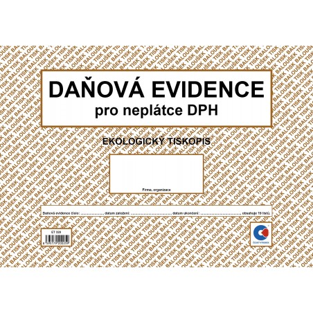 Daňová ev. A4/nepl. DPH