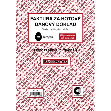 Faktura za hotové-daňový dok.A5 - EET