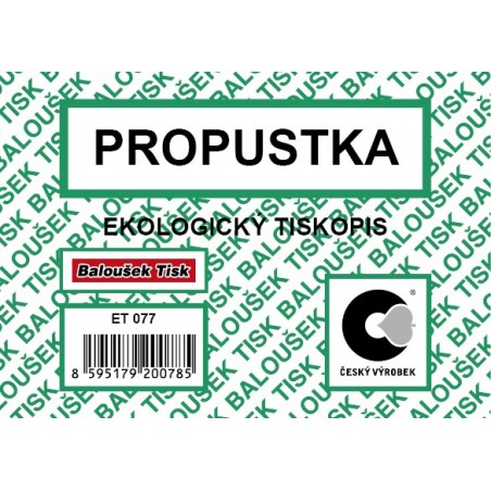 Propustka A7